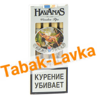 Сигариллы Havanas Wood Tip Strawberry - 4 шт.