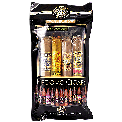 Набор сигар Perdomo - Perdomo Humidified Bags - Epicure Connecticut (4 шт.)