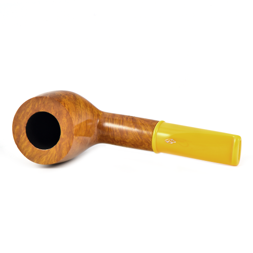 Трубка Savinelli - Mini Smooth Yellow Stem - 128 (фильтр 9 мм)-3