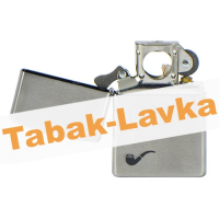 Зажигалка Zippo 200 PL BR Fin Pipe  (трубочная) - Brushed Chrome