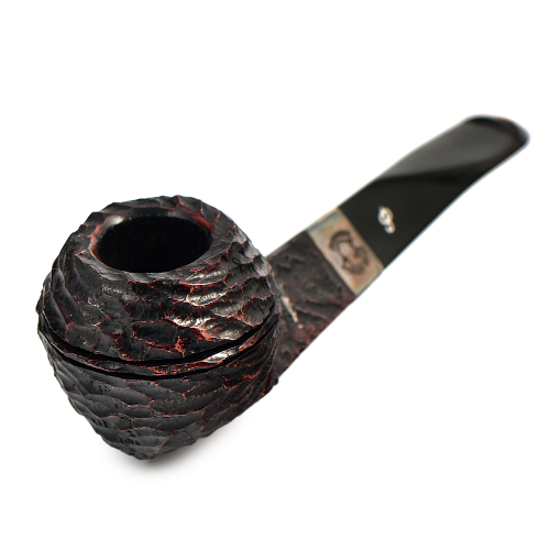 Трубка Peterson Sherlock Holmes - Rustic - Hudson P-Lip (без фильтра)-6