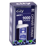 POD система City - King 9000 затяжек - Синий туман - 1,8% - (1 шт.)