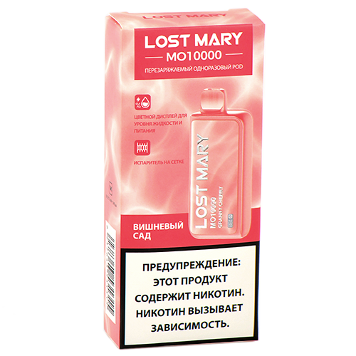 POD система Lost Mary - MO (10.000 затяжек) - Вишнёвый сад - 2% - (1 шт.) - {TM}