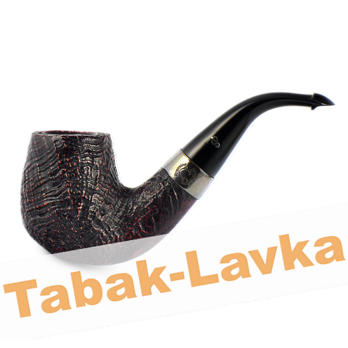 Трубка Peterson Sherlock Holmes - Sandblast - Professor P-Lip (фильтр 9 мм)