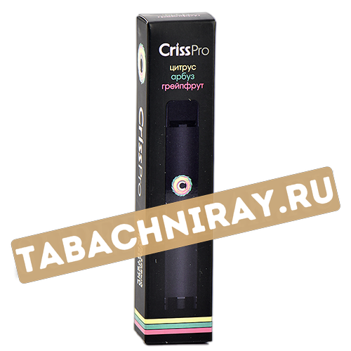 Одноразовый электронный испаритель Criss Pro - Цитрус-Арбуз-Грейпфрут (2500 затяжек)