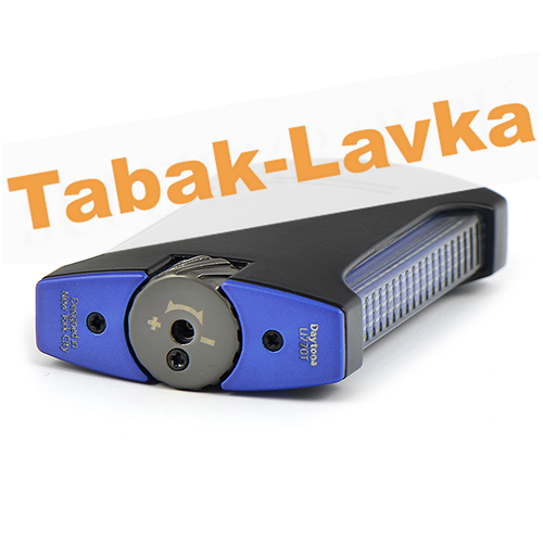 Зажигалка Colibri Daytona - LI 770 T13 (Black-Blue)-2