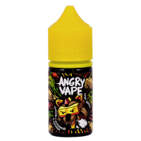 Жидкость для эл. сигарет - Angry Vape - Енот Щипач - Чизкейк с клубникой и бананом - (30 мл)