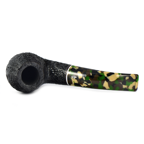 Трубка Savinelli Camouflage - Rustic Black 642 (фильтр 9 мм)-2