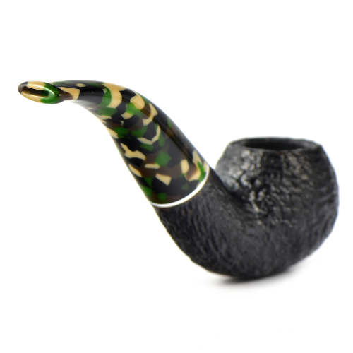 Трубка Savinelli Camouflage - Rustic Black 642 (фильтр 9 мм)-5