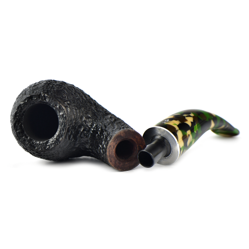 Трубка Savinelli Camouflage - Rustic Black 642 (фильтр 9 мм)-6