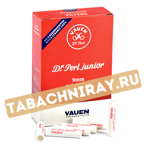 Фильтр Vauen Dr.Perl Junior - NEW (9 мм угольный 100 шт.)