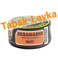 Табак для кальяна S&B - Embassador - Манго - (банка 25 гр) Sale !!!