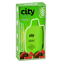 POD система City - Dazzling 5000 затяжек - Арбуз - 1,8% - (1 шт.)