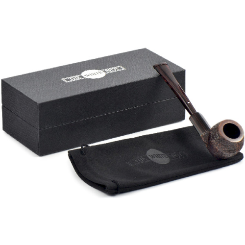 Трубка Dunhill - Cumberland - 4104 Vulcanite Army Mounted (без фильтра)-1