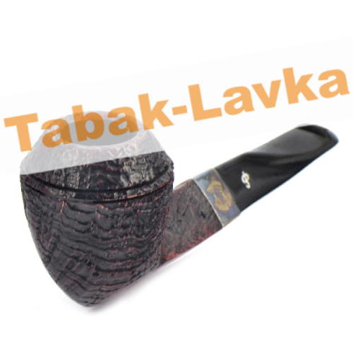 Трубка Peterson Sherlock Holmes - Sandblast - Baker Street P-Lip (фильтр 9 мм)-5