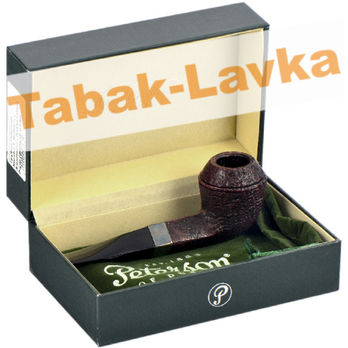 Трубка Peterson Sherlock Holmes - Sandblast - Baker Street P-Lip (фильтр 9 мм)-2