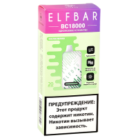 POD система Elf Bar - BC 18.000 - Кислое яблоко - 2% - (1 шт.)