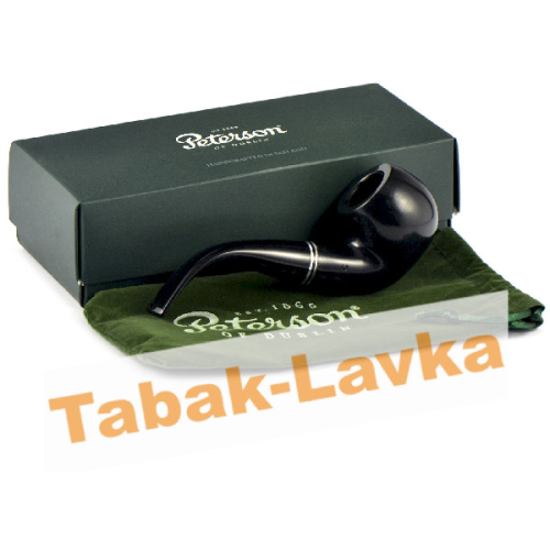 Трубка Peterson Killarney - Ebony 03 (без фильтра)-1