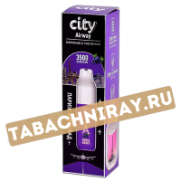 POD система City - Airway 3500 затяжек - Париж (Виноград) - 1.8% - (1 шт)