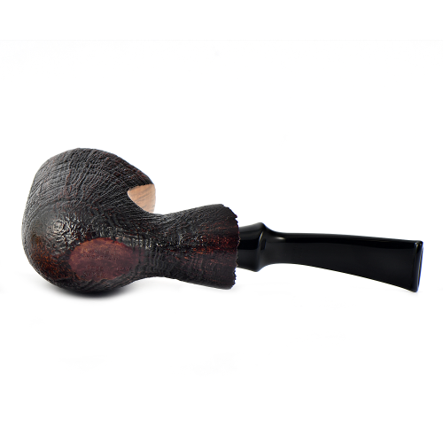 Трубка Savinelli Autograph FS Panel - SandBlack (6 мм фильтр)-5