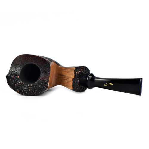 Трубка Savinelli Autograph FS Panel - SandBlack (6 мм фильтр)-2