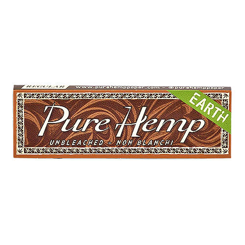 Бумага самокруточная Pure Hemp Unbleached (Smoking) - EARTH