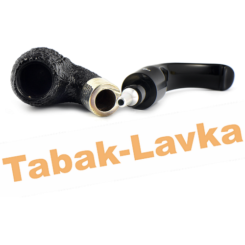 Трубка Peterson De Luxe System - SandBlast - 12,5S P-Lip (без фильтра)-1