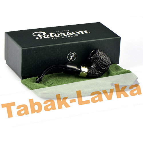 Трубка Peterson De Luxe System - SandBlast - 12,5S P-Lip (без фильтра)-4