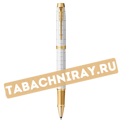 Ручка Роллерная PARKER - IM Premium T318 - Pearl GT F (2143646)-1