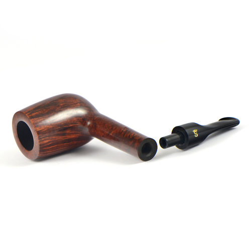 Трубка Stanwell - De Luxe - Brown Pol 98 (без фильтра)-5