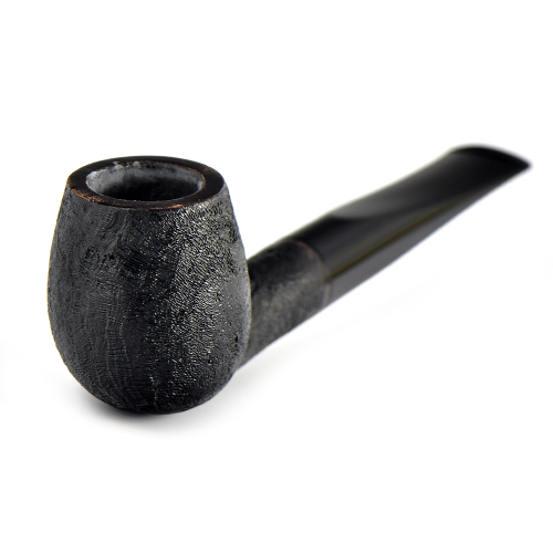 Трубка Anton - Classic - Billiard SandBlast BLACK (фильтр 9 мм)-1