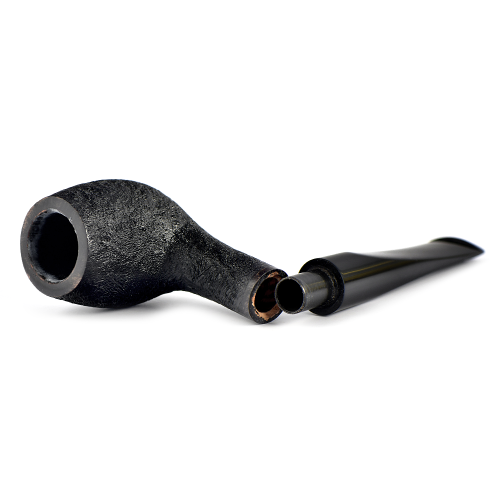 Трубка Anton - Classic - Billiard SandBlast BLACK (фильтр 9 мм)-2