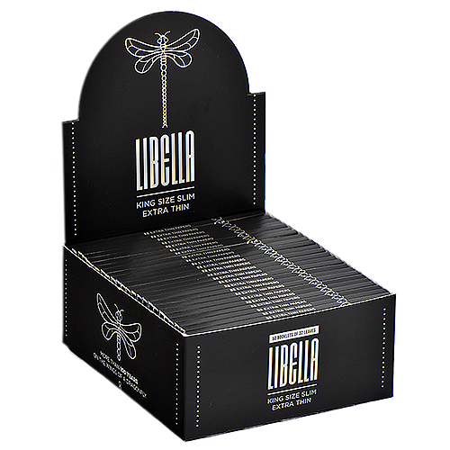 Бумага самокруточная Libella - Extra Thin Black - King Size Slim-1