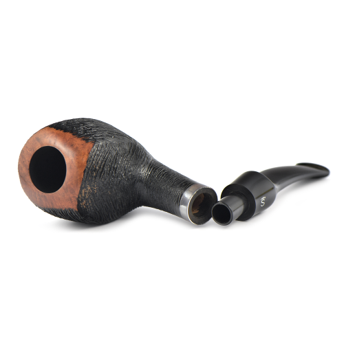 Трубка Stanwell Revival - Brushed Black 168 (фильтр 9 мм)-6