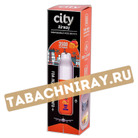 POD система City - Airway 3500 затяжек - Гоа (Ледяное манго) - 1.8% - (1 шт)