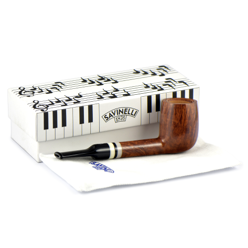 трубка Savinelli Pianoforte - Smooth KS 703 (фильтр 9 мм)-2