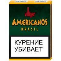 Сигариллы Villiger Americanos Brasil