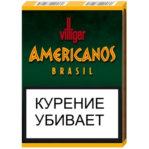 Сигариллы Villiger Americanos Brasil