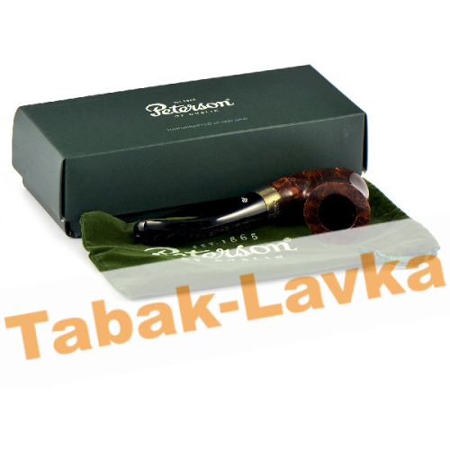 трубка Peterson Kildare - 05 Silver P-Lip (без фильтра)-1