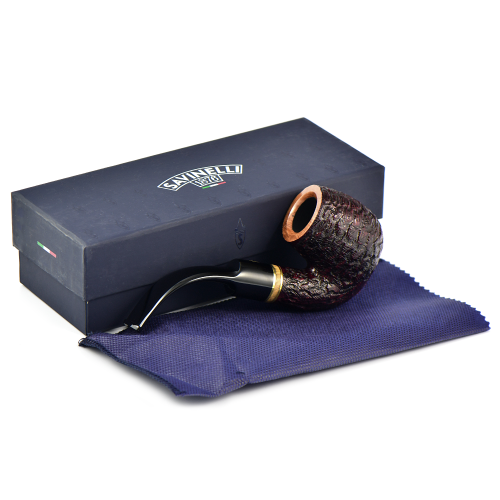 трубка Savinelli Porto Cervo - Rustic 614 (фильтр 9 мм)-1