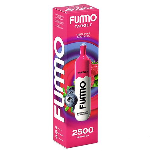 POD система Fummo - Target 2500 затяжек - Черника - Малина - 2% - (1 шт.)