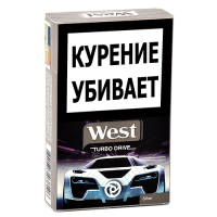 Сигареты West - Turbo Drive Silver (МРЦ 160)