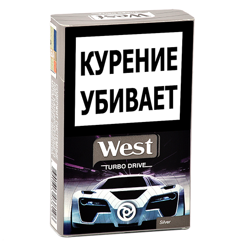 Сигареты West - Turbo Drive Silver (МРЦ 160)