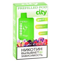 Картридж City Energy 10.000 - Ягоды - Мороженое (1 шт.)