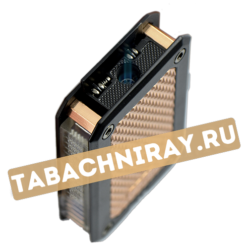 Зажигалка Colibri Rally LI360T6 - Black\Rose Gold (Сигарная)-2