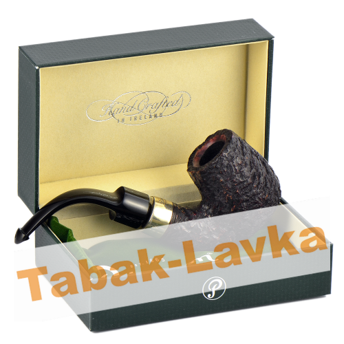 Трубка Peterson House Pipe - Rusticated Bent P-Lip (фильтр 9 мм)-5