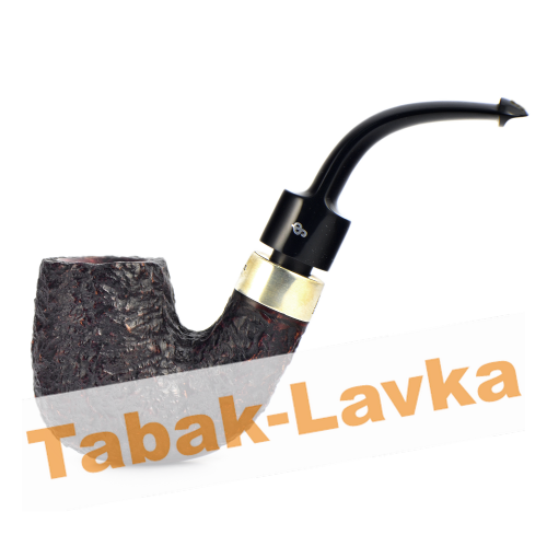 Трубка Peterson House Pipe - Rusticated Bent P-Lip (фильтр 9 мм)