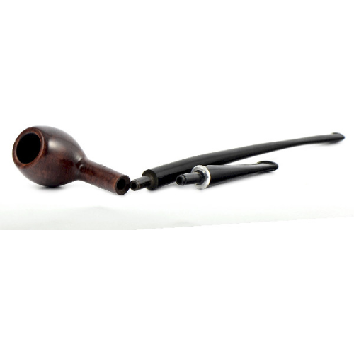 трубка Savinelli Tandem Smooth - 202 (без фильтра) - 2 мундштука-6