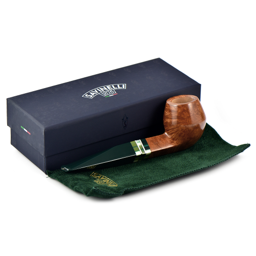 Трубка Savinelli Foresta - Smooth Natural 510 (фильтр 9 мм)-1