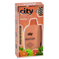 POD система City - Dazzling 5000 затяжек - Мята - Апельсин - Лайм - Грейпфрут - 1,8% - (1 шт.)